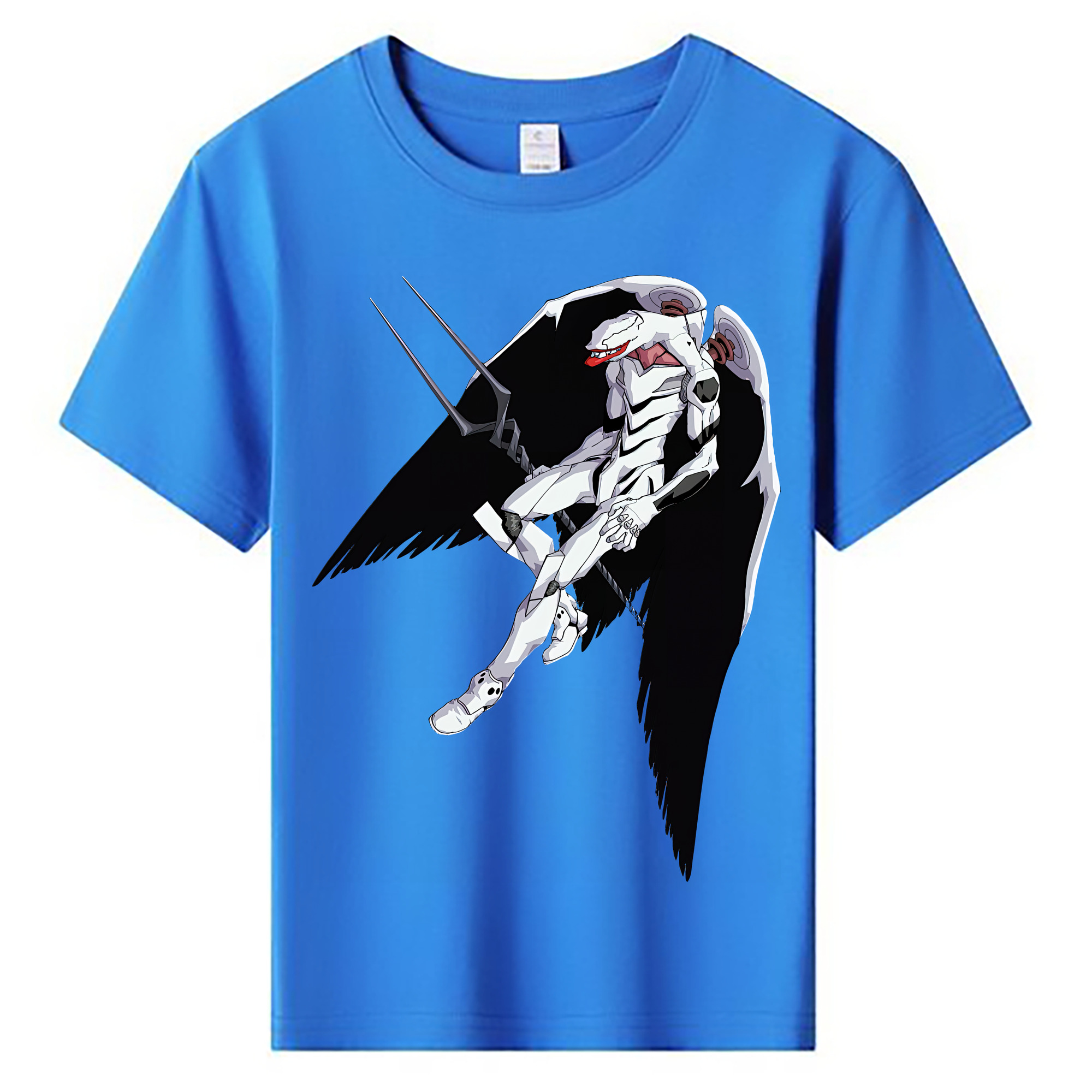 （画像用） EVA 新世紀エヴァンゲリオン 綿100％キッズTシャツ（フロントプリント）